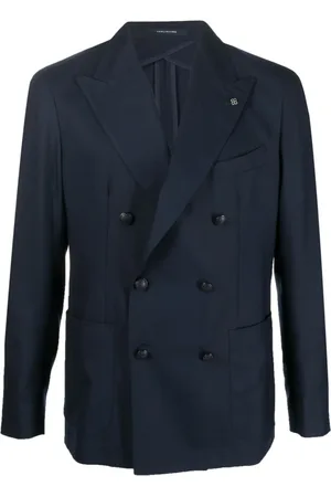 TAGLIATORE Blazer en cachemire à boutonnière croisée