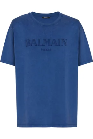Balmain T-shirt à logo imprimé