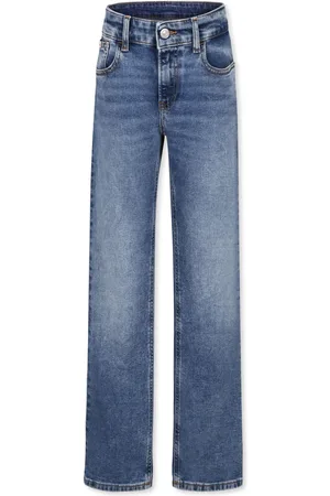 Calvin Klein Jean droit à taille moyenne