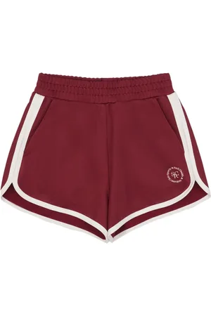 Sporty & Rich Short à logo imprimé