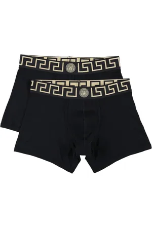 VERSACE Lot de deux boxers Greca Border