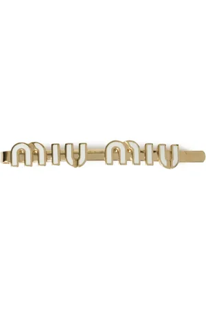 Miu Miu Barrette à logo