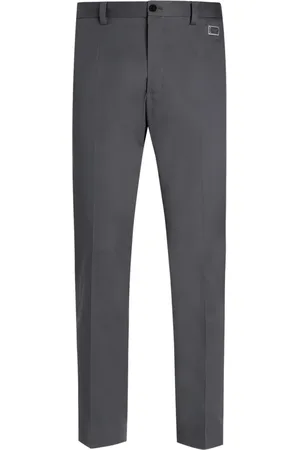 Dolce & Gabbana Pantalon à plaque logo