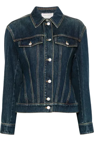 Alexander McQueen Veste en jean