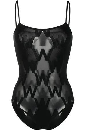 Wolford Body à motif monogrammé