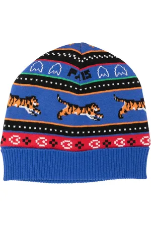 Kenzo Bonnet à motif en intarsia