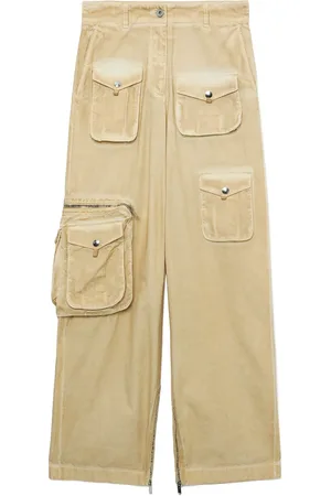 Halfboy Pantalon cargo à effet délavé