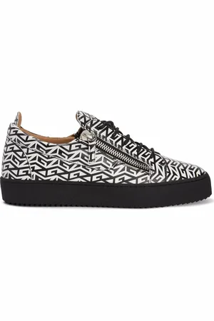 Giuseppe Zanotti Baskets Frankie à motif monogrammé