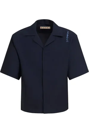 Marni Chemise à logo brodé