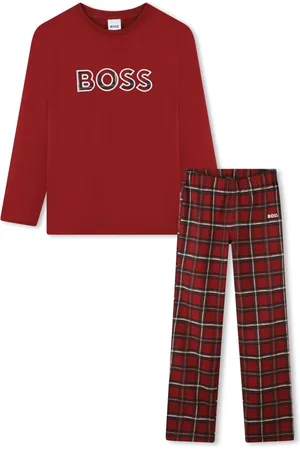 HUGO BOSS Pyjama à carreaux