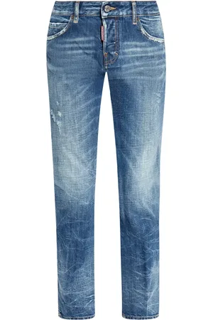 Dsquared2 Jean slim à effet délavé
