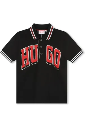 HUGO BOSS Polo à logo imprimé