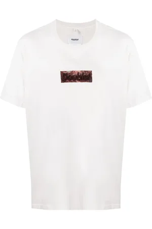 DOUBLET T-shirt en coton à patch logo