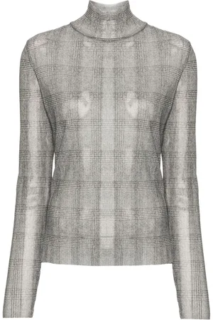 HUGO BOSS T-shirt plissé à carreaux
