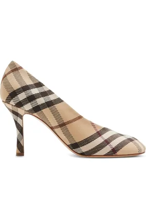 Burberry Escarpins Check Baby 85 mm
