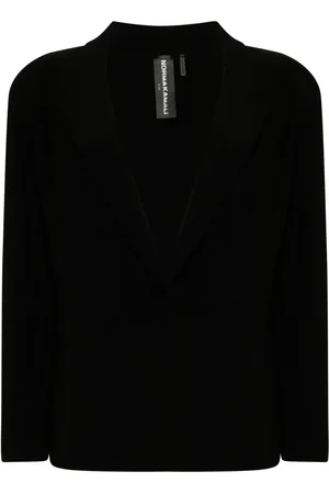 Norma Kamali Veste Easy-fit à simple boutonnage