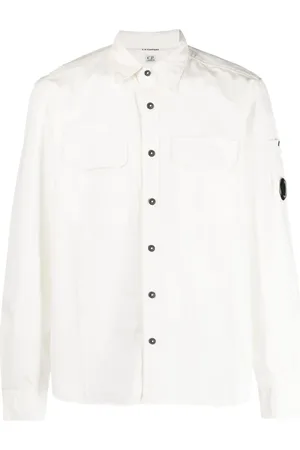 C.P. Company Chemise à patch logo sur la manche