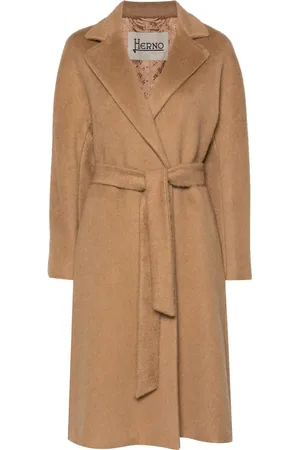 HERNO Manteau à taille ceinturée