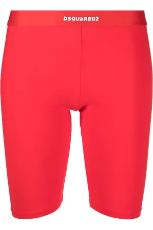 Dsquared2 Short cycliste à taille à logo
