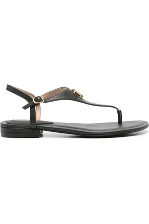 Ralph Lauren Sandales Ellington en cuir
