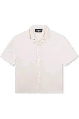 Karl Lagerfeld Chemise en lyocell à manches courtes