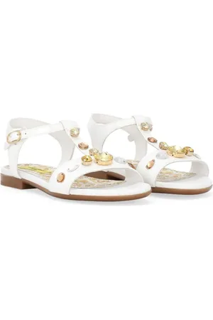 Dolce & Gabbana Sandales à ornements de cristal