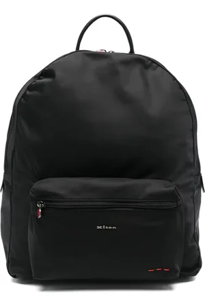 Kiton Sac à dos à plaque logo