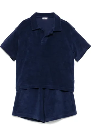 Il gufo Ensemble haut-short en tissu éponge