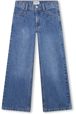 Sonia Rykiel Enfant Jean à ornements strassés