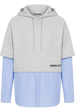Moschino Hoodie superposé à logo imprimé