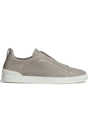 Ermenegildo Zegna Baskets SECONDSKIN Triple Stitch en cuir