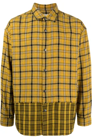 Izzue Chemise en coton à carreaux