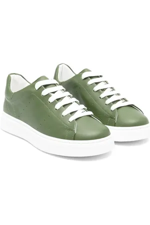 COLORICHIARI Baskets en cuir à logo embossé