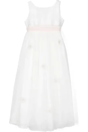 LA STUPENDERIA Robe à fleurs en dentelle