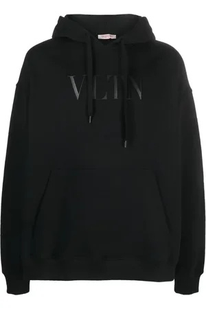 VALENTINO GARAVANI Hoodie en coton à logo imprimé