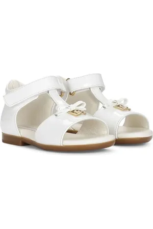 Dolce & Gabbana Sandales First Steps en cuir verni