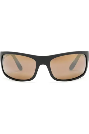Maui Jim Lunettes de soleil Peahi à monture rectangulaire