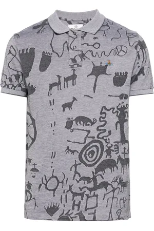 Vivienne Westwood Polo à imprimé graphique