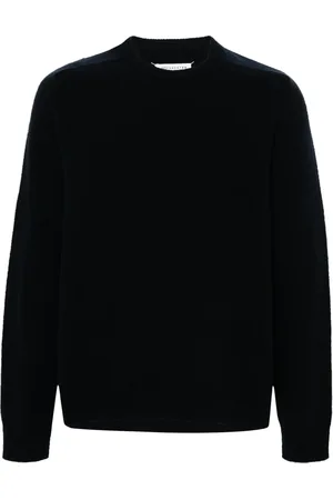 Maison Margiela Pull en laine à col rond