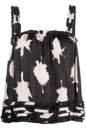 ULLA JOHNSON Haut Sera en soie