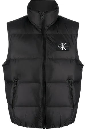 Calvin Klein Gilet matelassé à patch logo