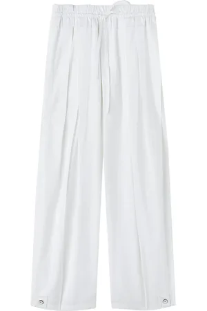 Jil Sander Pantalon en coton à coupe ample