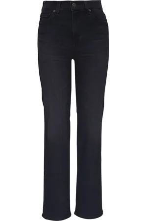 AG Jeans Jean droit à patch logo