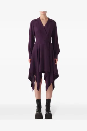 Jason Wu Robe en soie à ourlet asymétrique