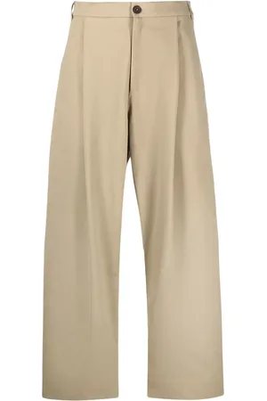 STUDIO NICHOLSON Pantalon ample à taille haute