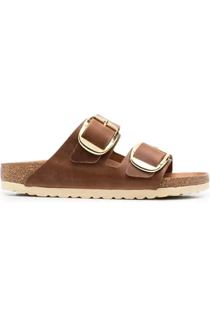 Birkenstock Sandales en cuir à double brides