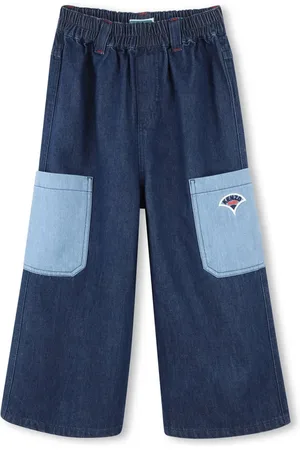 Kenzo Jean à logo brodé