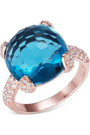 Anabela Chan Bague Sugarloaf en or vermeil 18ct s
