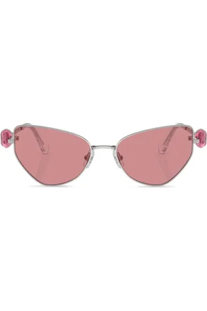 Swarovski Lunettes de soleil à monture papillon
