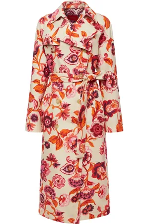 La DoubleJ Trench à fleurs